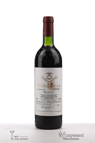 VEGA SICILIA UNICO 1980 - Vega Sicilia - 1 Bottle