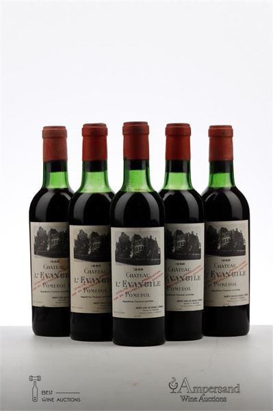 EVANGILE 1968  - 5 x 0,375Ltr