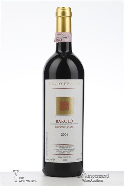 BAROLO BRICCO LUCIANI 2001 - Silvio Grasso - 1 Bottle
