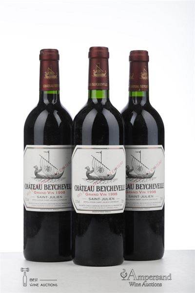 BEYCHEVELLE 1998 - Mc - 3 Bottles