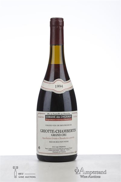 GRIOTTE CHAMBERTIN 1994 - Domaine des Chezeaux - 1 Bottle