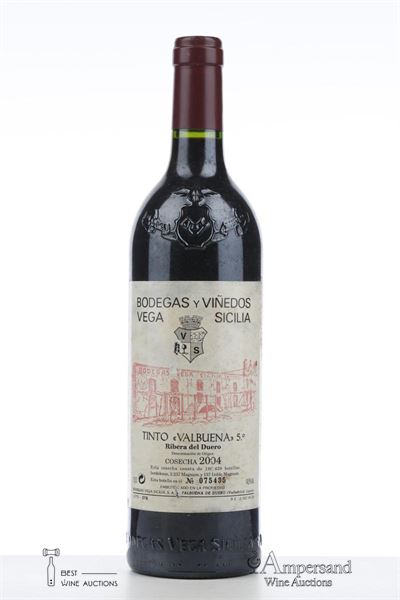 VEGA SICILIA 2004 VALBUENA 5 - Vega Sicilia - 1 Bottle