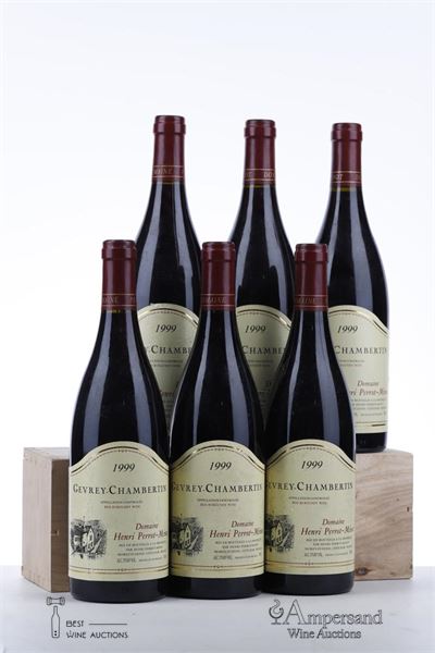 GEVREY CHAMBERTIN 1999 - Henri Perrot Minot - 6 Bottles
