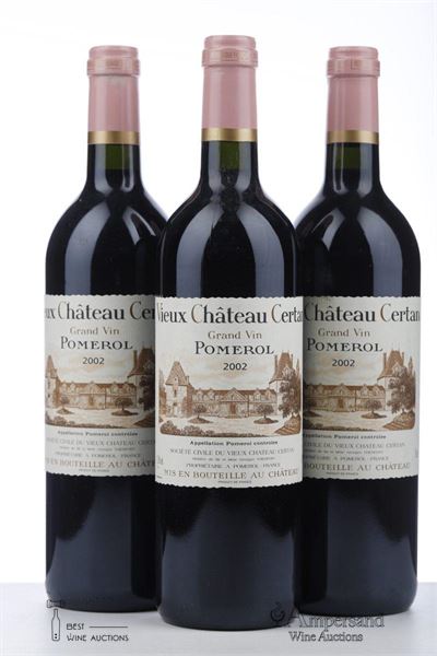 VIEUX CHATEAU CERTAN 2002 - Mc - 3 Bottles