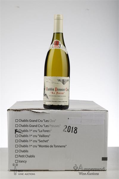 CHABLIS LA FOREST 2018 - Vincent Dauvissat - 12 Bottles - Oc 12