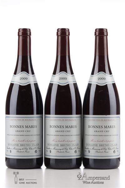 BONNES MARES 2009 - Bruno Clair - 3 Bottles