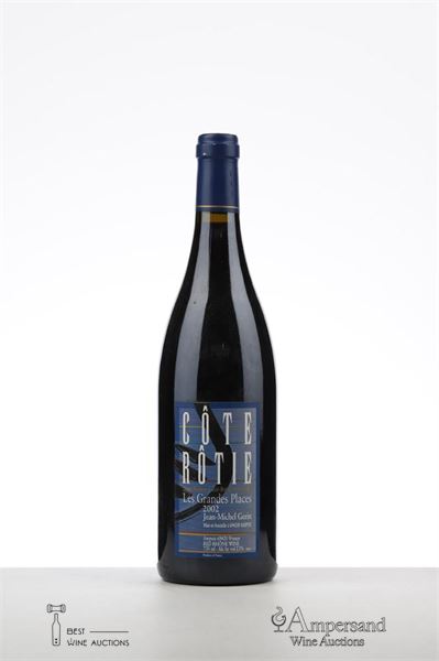 COTE ROTIE LES GRANDES PLACES 2002 - Jean Michel Gerin - 1 Bottle