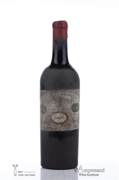 CASSEVERT 1937 - Jean Nony Proprietaire - 1 Bottle