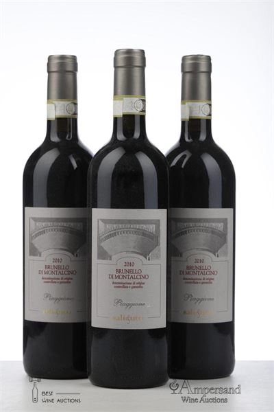 BRUNELLO DI MONTALCINO PIAGGIONE 2010 - Salicutti - 3 Bottles