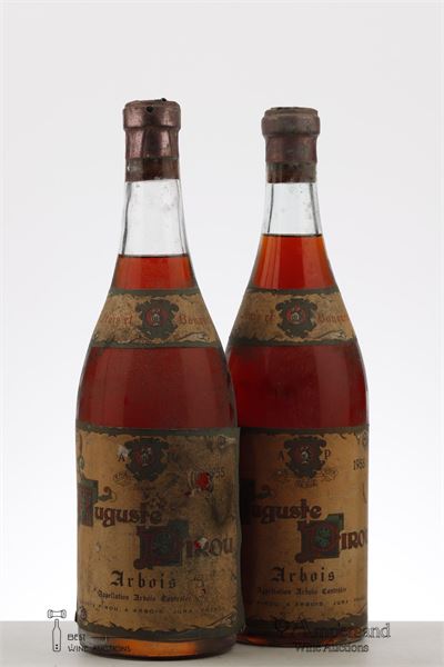 ARBOIS ROUGE 1955 - Auguste Pirou - 2 Bottles