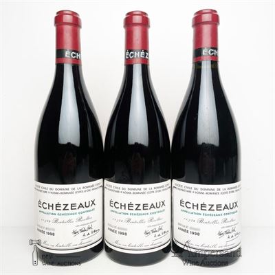 ECHEZEAUX 1998 - Domaine de la Romanee Conti - 3 Bottles