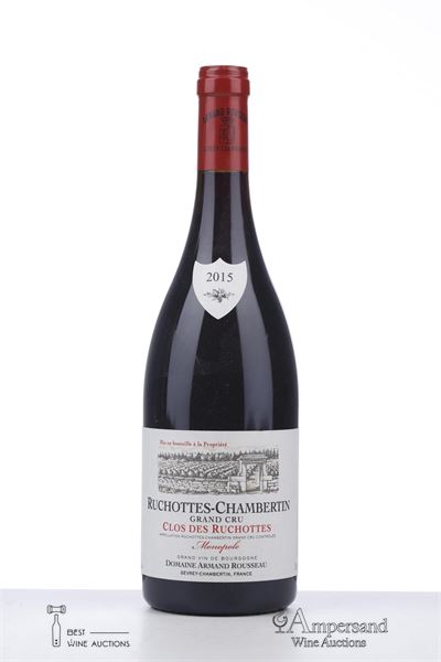 RUCHOTTES CHAMBERTIN CLOS DES RUCHOTTES 2015 - Armand Rousseau - 1 Bottle