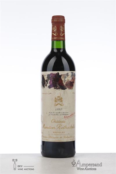 MOUTON ROTHSCHILD 1992 - Mc - 1 Bottle