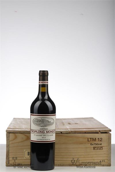 TROPLONG MONDOT 2012 - Mc - 6 Bottles - Owc 6