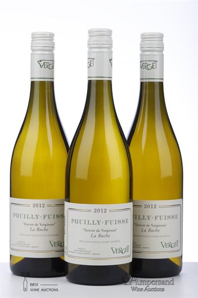 POUILLY FUISSE TERROIR DE VERGISSON LA ROCHE 2012 - Verget - 3 Bottles