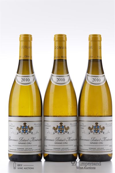 BIENVENUES BATARD MONTRACHET 2010 - Domaine Leflaive - 3 Bottles