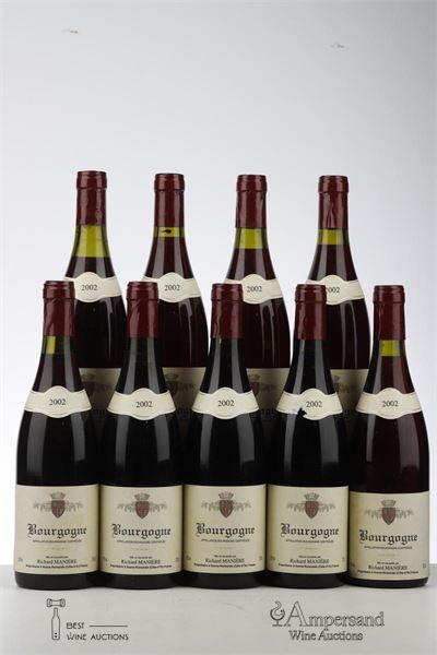 BOURGOGNE ROUGE 2002 - Richard Maniere - 9 Bottles