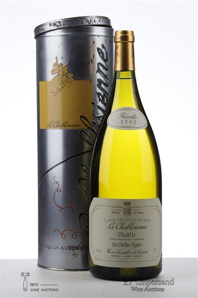 CHABLIS LES VIEILLES VIGNES 2002 - La Chablisienne - 1 Magnum - Tube