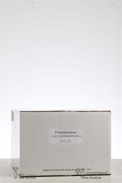 MARSANNAY LES LONGEROIES 2015 - Denis Mortet - 6 Bottles - Oc 6