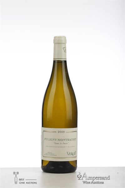 PULIGNY MONTRACHET SOUS LE PUITS 2008 - Verget - 1 Bottle