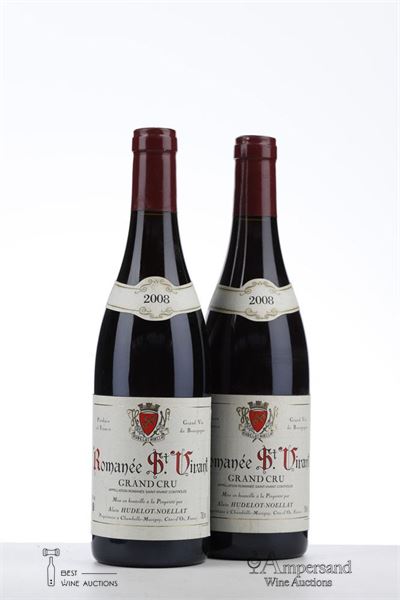 ROMANEE ST VIVANT 2008 - Hudelot Noellat - 2 Bottles