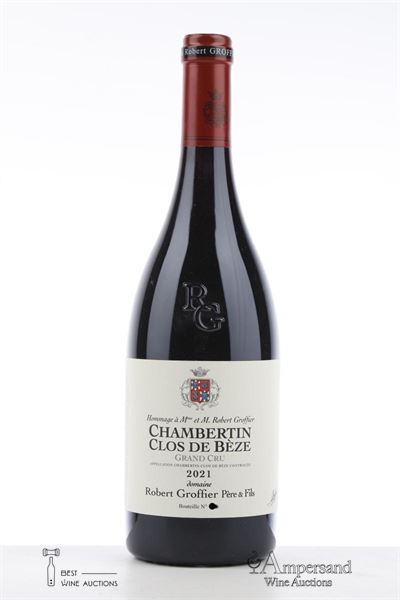 CHAMBERTIN CLOS DE BEZE 2021 - Robert Groffier - 1 Bottle