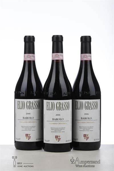 BAROLO GAVARINI CHINIERA 2006 - Elio Grasso - 3 Bottles