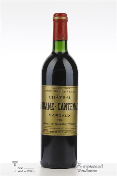 BRANE CANTENAC 1990 - Mc - 1 Bottle