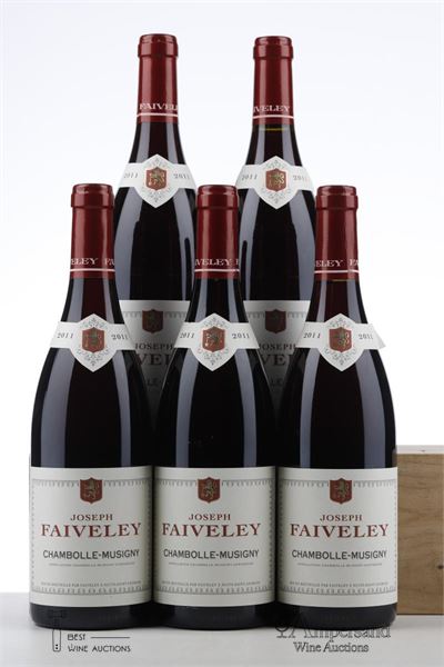 CHAMBOLLE MUSIGNY 2011 - Faiveley - 5 Bottles