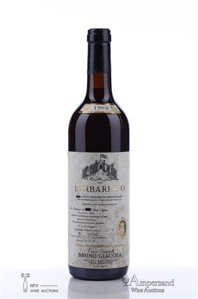BARBARESCO SANTO STEFANO 1969 - Bruno Giacosa  - 1 Bottle