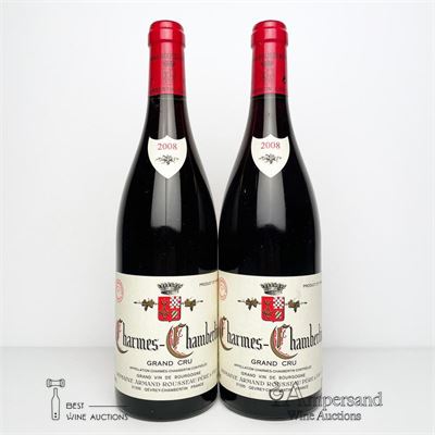 CHARMES CHAMBERTIN 2008 - Armand Rousseau - 2 Bottles
