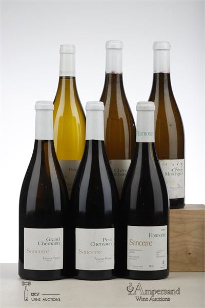 SANCERRE GRAND CHEMARIN 1*2014 + PETIT CHEMARIN 1*2014 + HARMONIE 1*2005 + CHENE MARCHAND 2*2010 + FLORES 1*2013   - Vincent Pinard - 6 Bottles