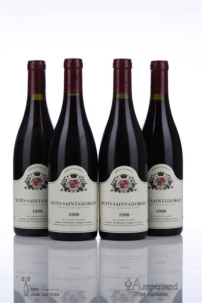 NUITS ST GEORGES 1998 - Lecheneaut - 4 Bottles