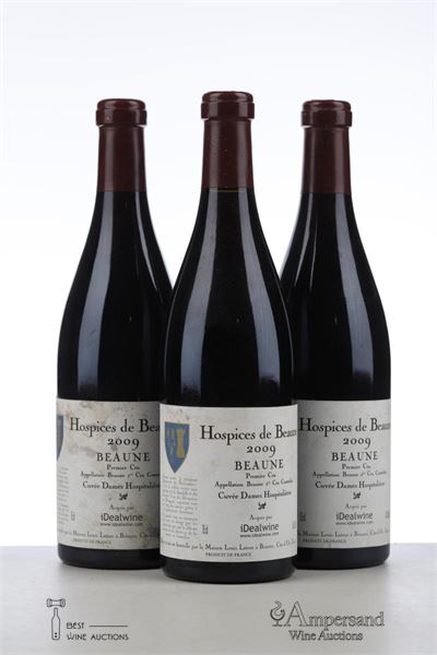 BEAUNE HOSPICES DE BEAUNE CUVEE DAMES HOSPITALIERES 2009 - Louis Latour - 3 Bottles