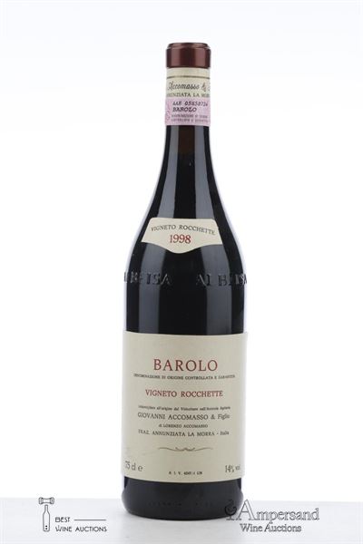 BAROLO RISERVA VIGNETO ROCCHETTE 1998 - Lorenzo Accomasso - 1 Bottle