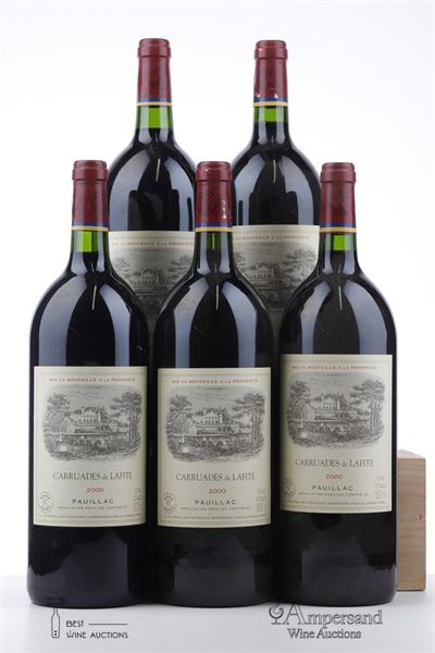 CARRUADES DE LAFITE ROTHSCHILD 2000 - Mc - 5 Magnums - Owc 6