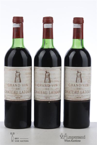 LATOUR 1975 - Mc - 3 Bottles