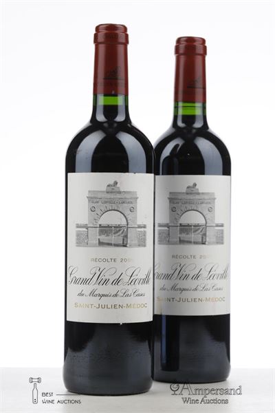 LEOVILLE LAS CASES 2005 - Mc - 2 Bottles