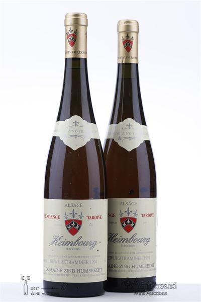 GEWURZTRAMINER HEIMBOURG VENDANGE TARDIVES 1994 - Zind Humbrecht - 2 Bottles
