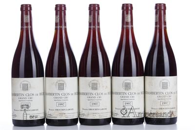 CHAMBERTIN CLOS DE BEZE 1997 - Drouhin Laroze - 5 Bottles