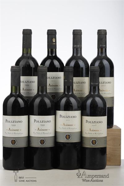 ASINONE 3*1999 + 3*2005 + 2*2011   - Poliziano - 8 Bottles