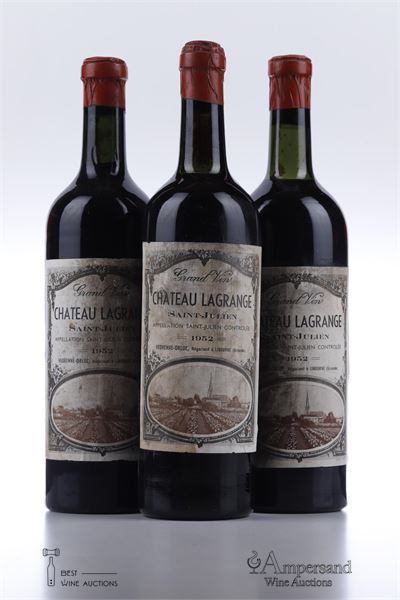 LAGRANGE 1952 - Vedrenne-Orluc - 3 Bottles