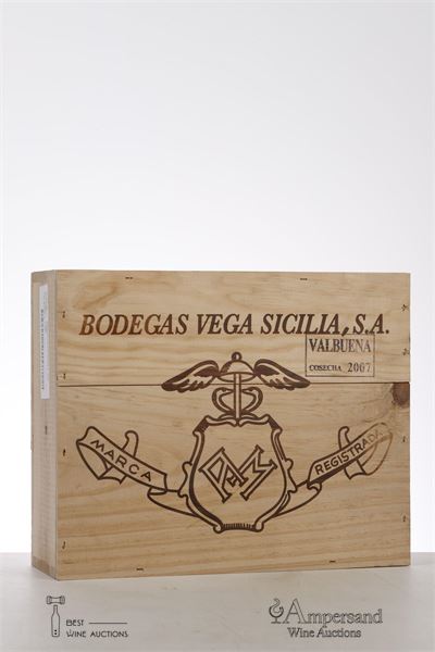 VEGA SICILIA VALBUENA 5 2007 - Vega Sicilia - 3 Bottles - Owc 3