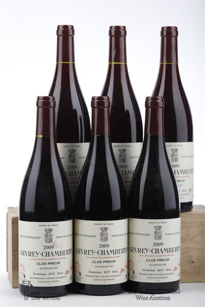 GEVREY CHAMBERTIN CLOS PRIEUR 2009 - Roy Marc - 6 Bottles
