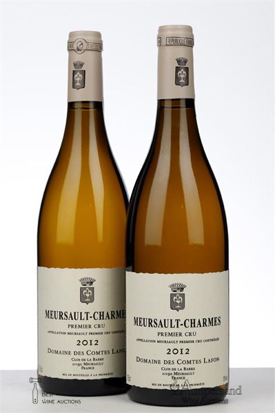 MEURSAULT CHARMES 2012 - Comtes Lafon - 2 Bottles