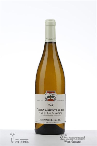 PULIGNY MONTRACHET LES PERRIERES 2008 - Louis Carillon - 1 Bottle