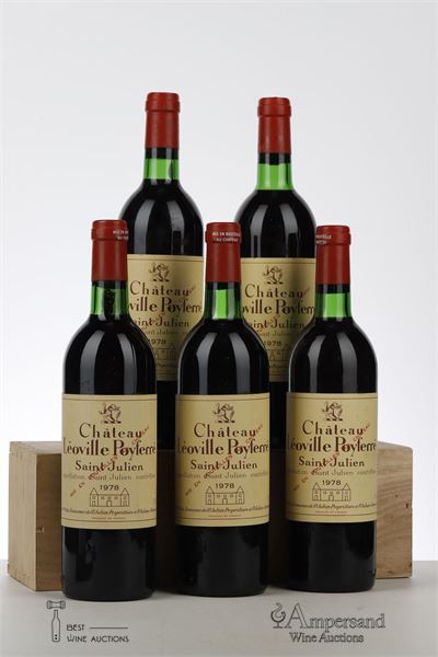 LEOVILLE POYFERRE 1978 - Mc - 5 Bottles