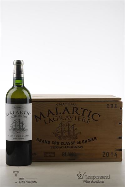 MALARTIC LAGRAVIERE BLANC 2014 - Mc - 6 Bottles - Owc 6