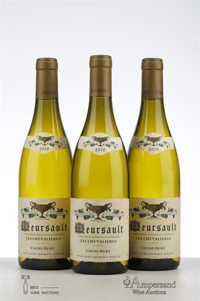 MEURSAULT LES CHEVALIERES 2019 - Coche Dury - 3 Bottles