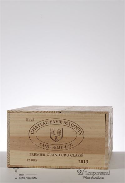 PAVIE MACQUIN 2013 - Mc - 12 Bottles - Owc 12